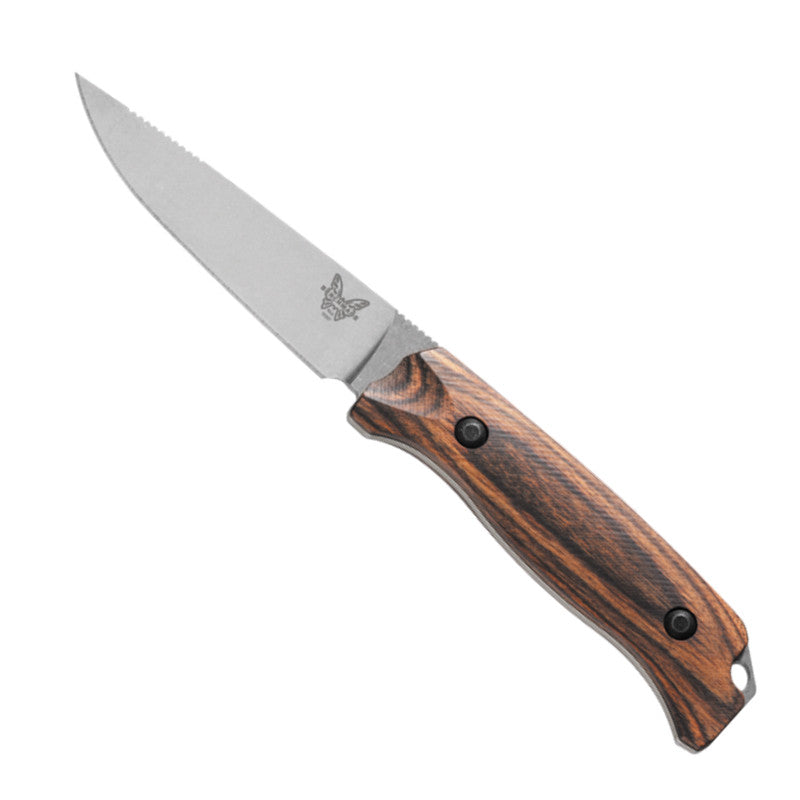 Benchmade - Saddle Mountain - Hunter - Wood - Fixed - 15002 Knives - Tophatter Daily Deals
