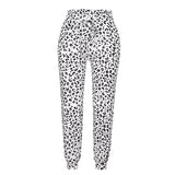 Breathable women’s jogger pants – casual leopard print, polyester, for leisure activities Women's trousers - Tophatter Daily Deals