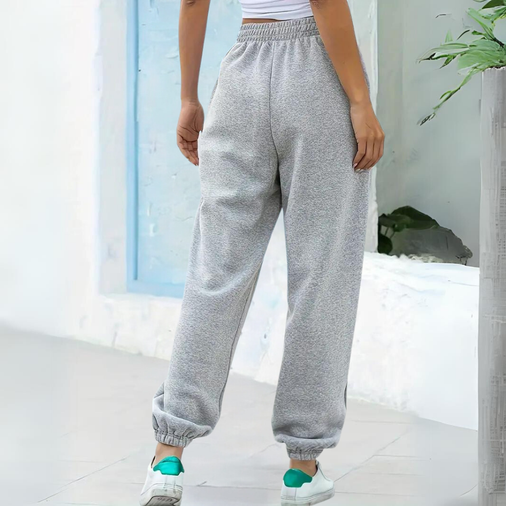 Comfortable women's joggers – high-waisted, elastic material, for casual wear and sports Women's sportswear - Tophatter Daily Deals