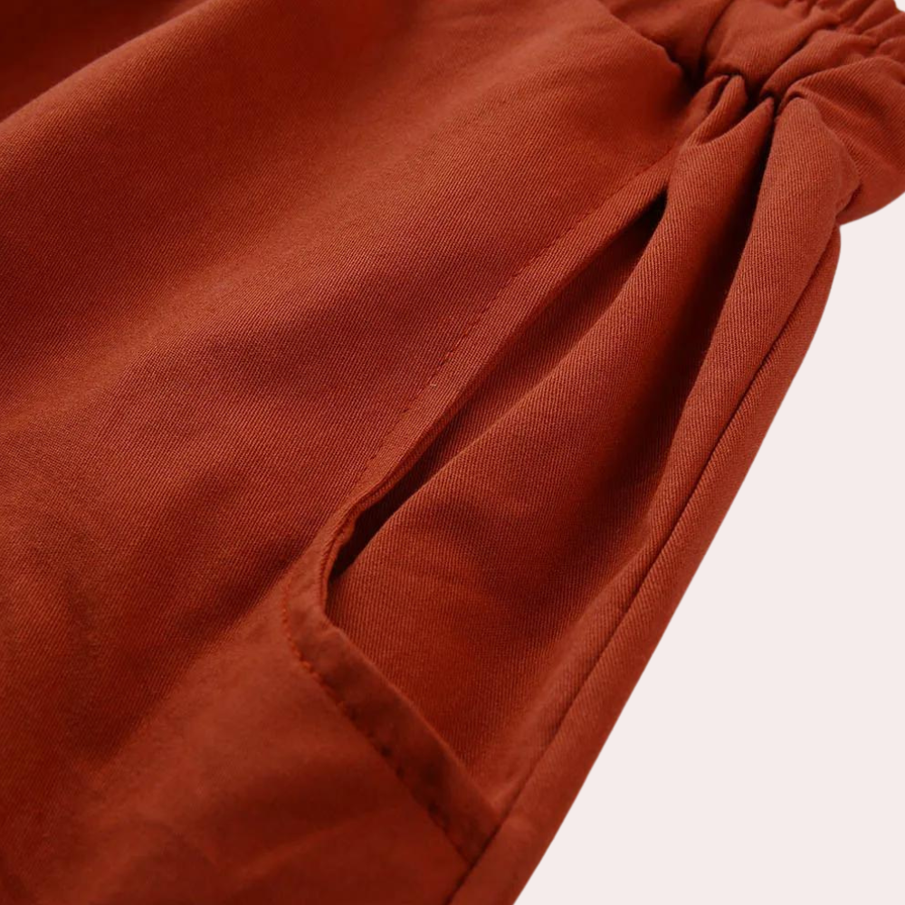 Breathable women's harem pants – wide leg, cotton, for summer outings Women's trousers - Tophatter Daily Deals
