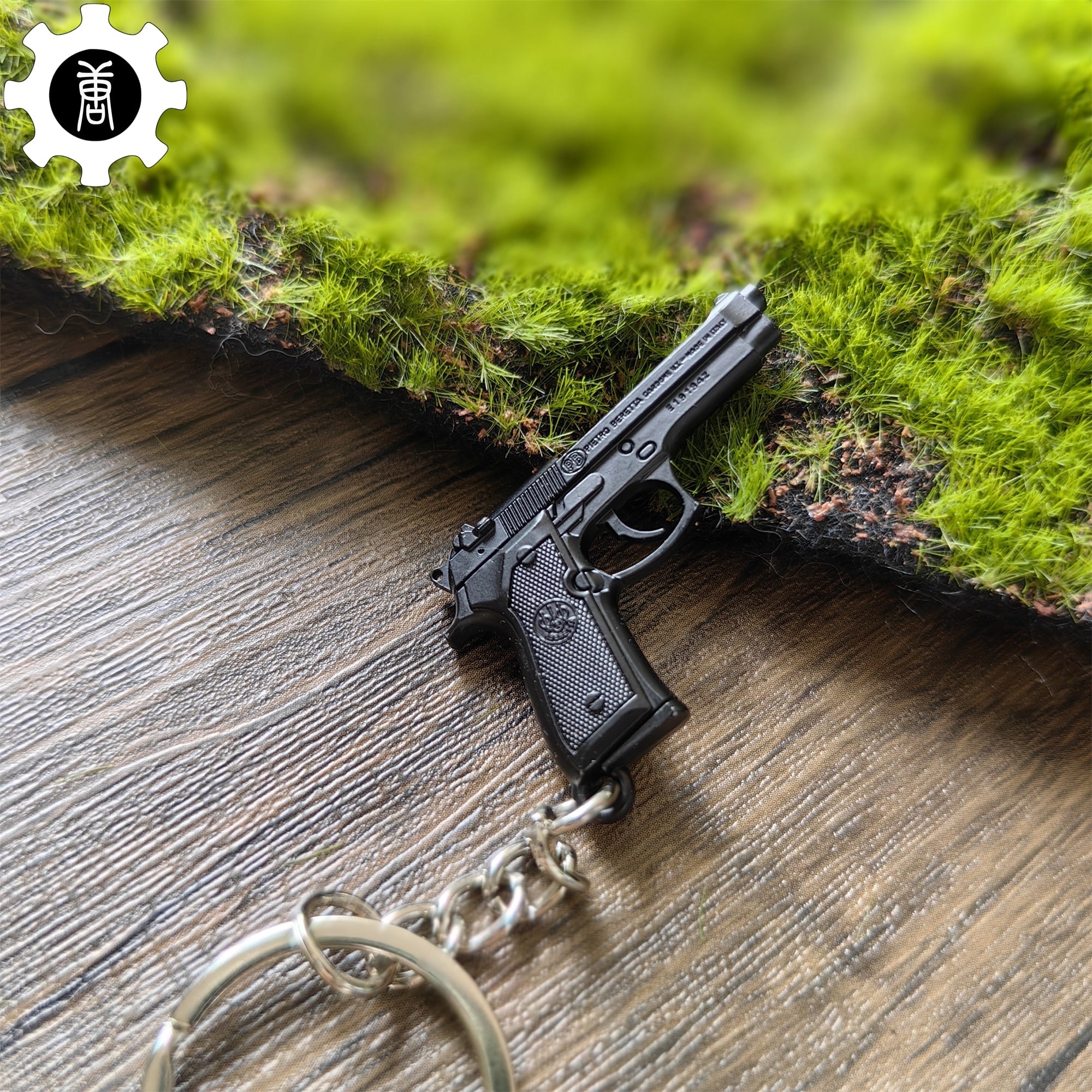 Metal Beretta M92A1 Mini Game Gun Model Keychain - Tophatter Daily Deals