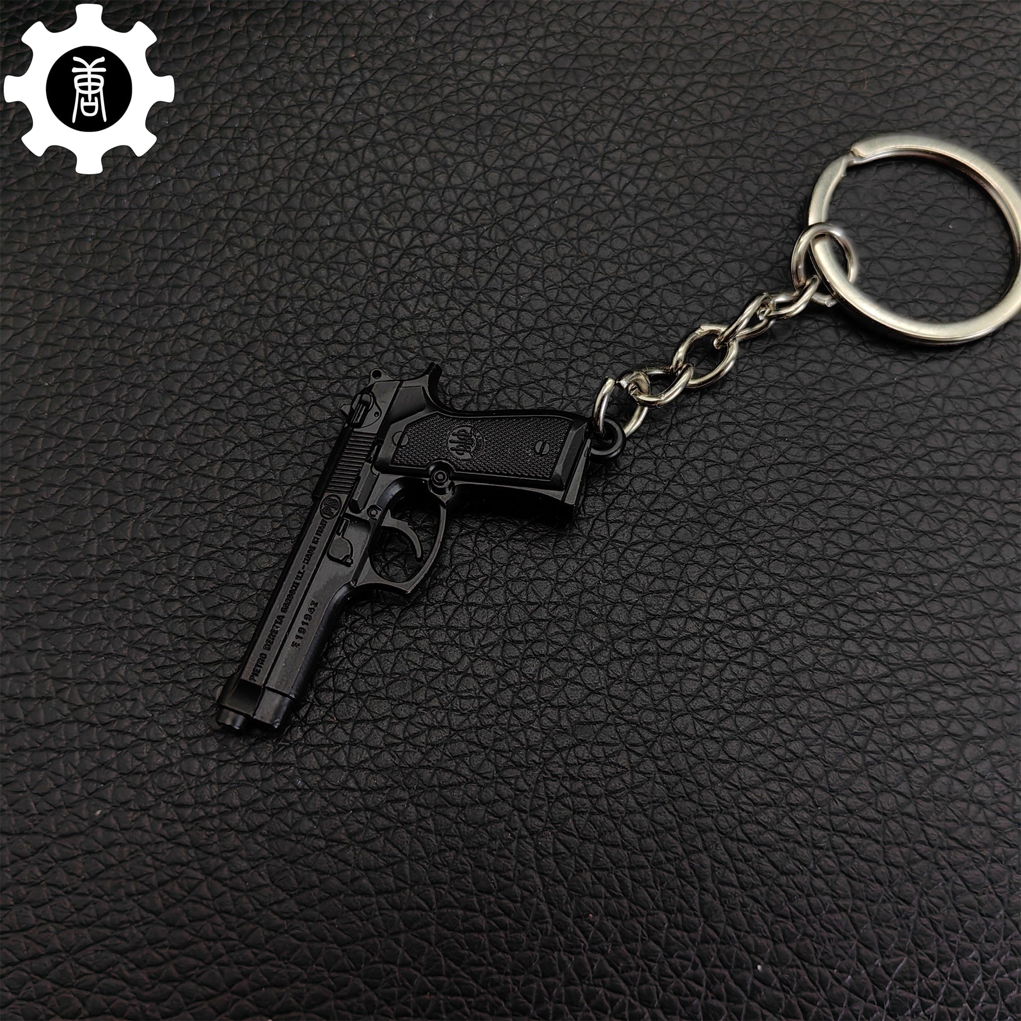 Metal Beretta M92A1 Mini Game Gun Model Keychain - Tophatter Daily Deals