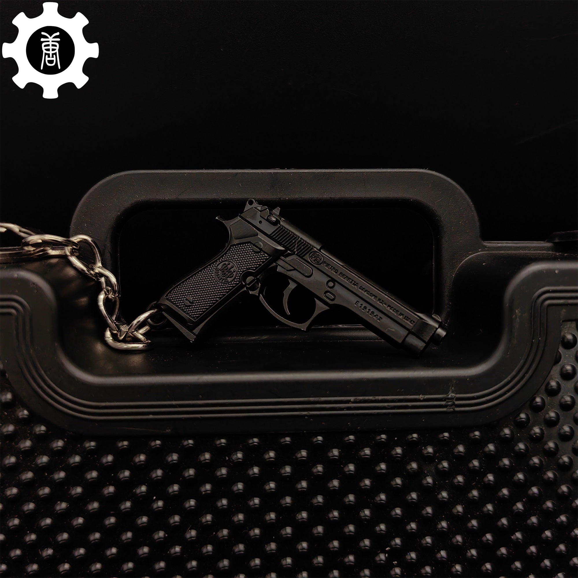 Metal Beretta M92A1 Mini Game Gun Model Keychain - Tophatter Daily Deals