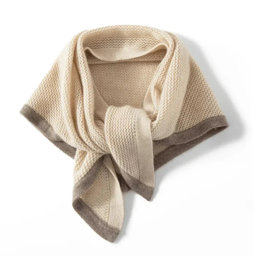 Soft Women's Cashmere Shawl - Rectangular Knit, For Travel - Tophatter Daily Deals