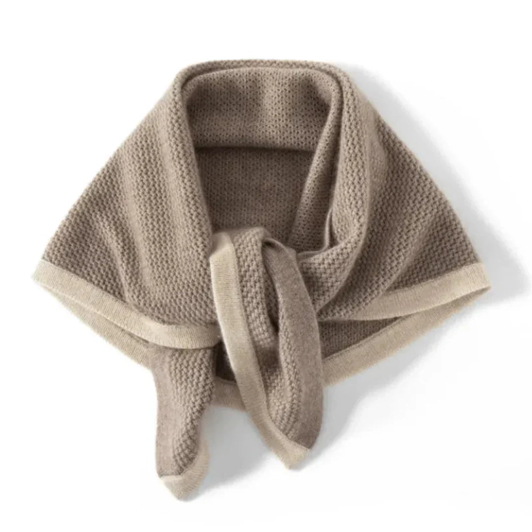 Soft Women's Cashmere Shawl - Rectangular Knit, For Travel - Tophatter Daily Deals