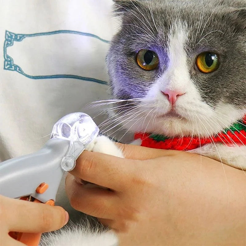 Dog Nail Clippers With Quick Sensors Safe LED Guide - Tophatter Daily Deals
