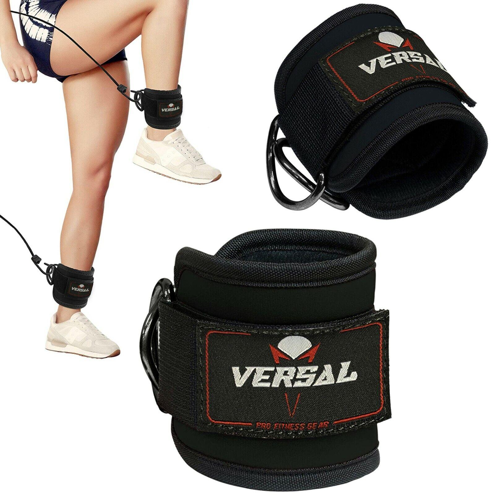 Ankle Strap for Cable Machine - Best Ankle Strap Leg Gym Cable Attachment Pulley Machine Weight Lifting D Ring Single Exercise & Fitness - Tophatter Daily Deals