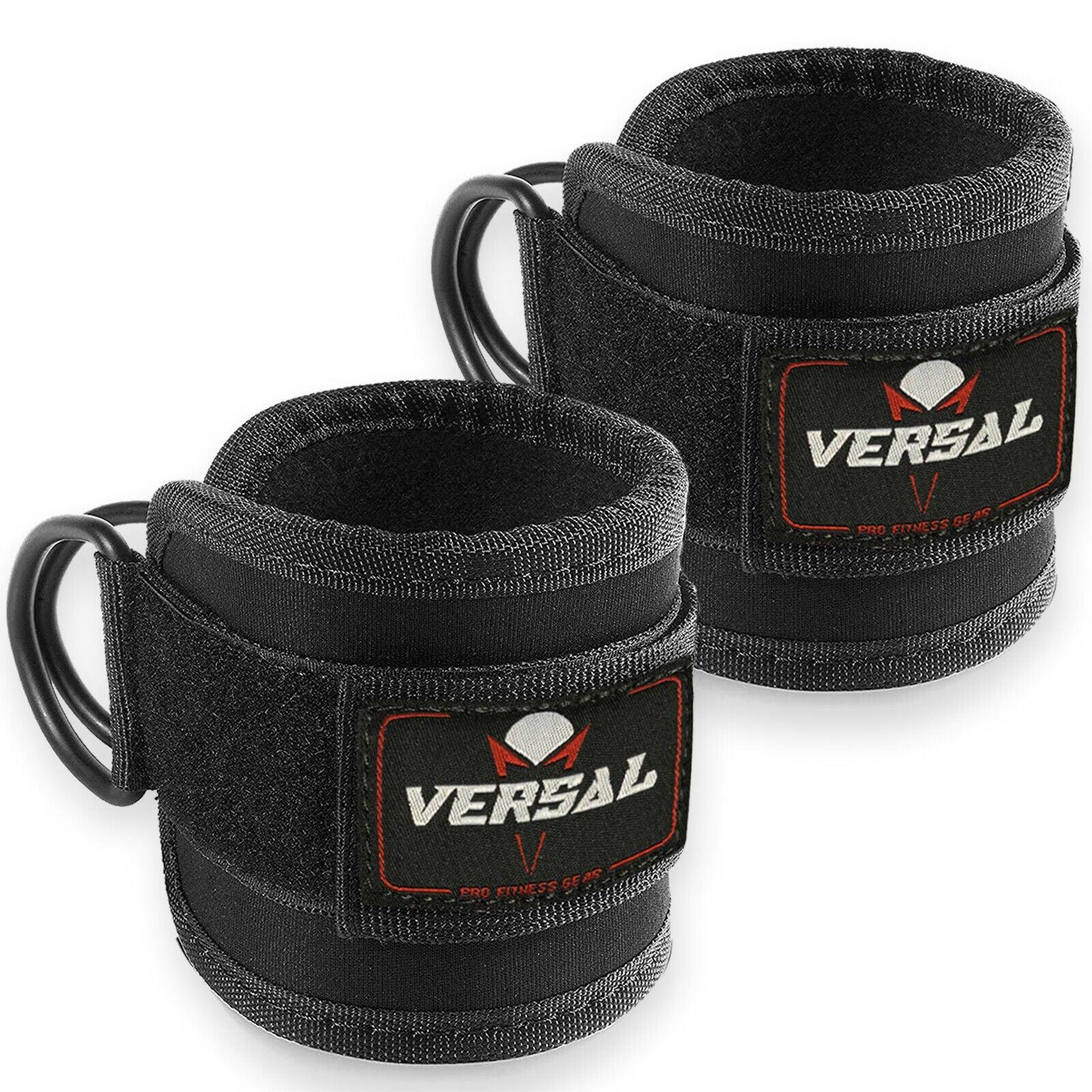 Ankle Strap for Cable Machine - Best Ankle Strap Leg Gym Cable Attachment Pulley Machine Weight Lifting D Ring Pair Exercise & Fitness - Tophatter Daily Deals