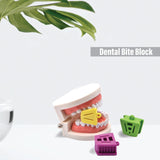 Dental Bite Block - 3 pcs Dental Silicone Occlusal Pad Rubber Bite Blocks Mouth Prop Health Care - Tophatter Daily Deals