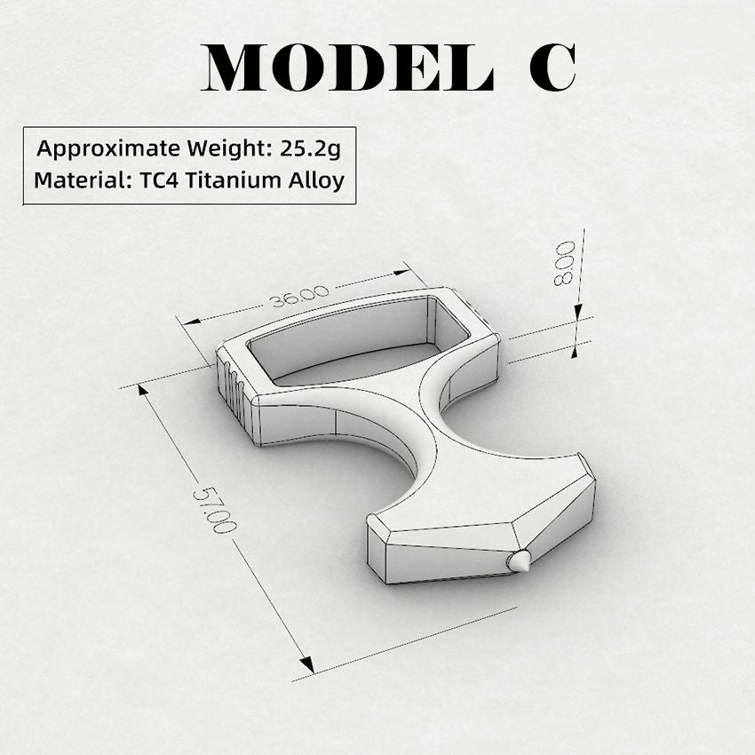 2025 Summer Titanium Best EDC Tools Model C EDC Gadgets - Tophatter Daily Deals