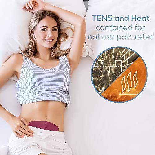 Period Tens Machine UK - TENS and Heat for Natural Menstrual Pain Relief Personal Care - Tophatter Daily Deals