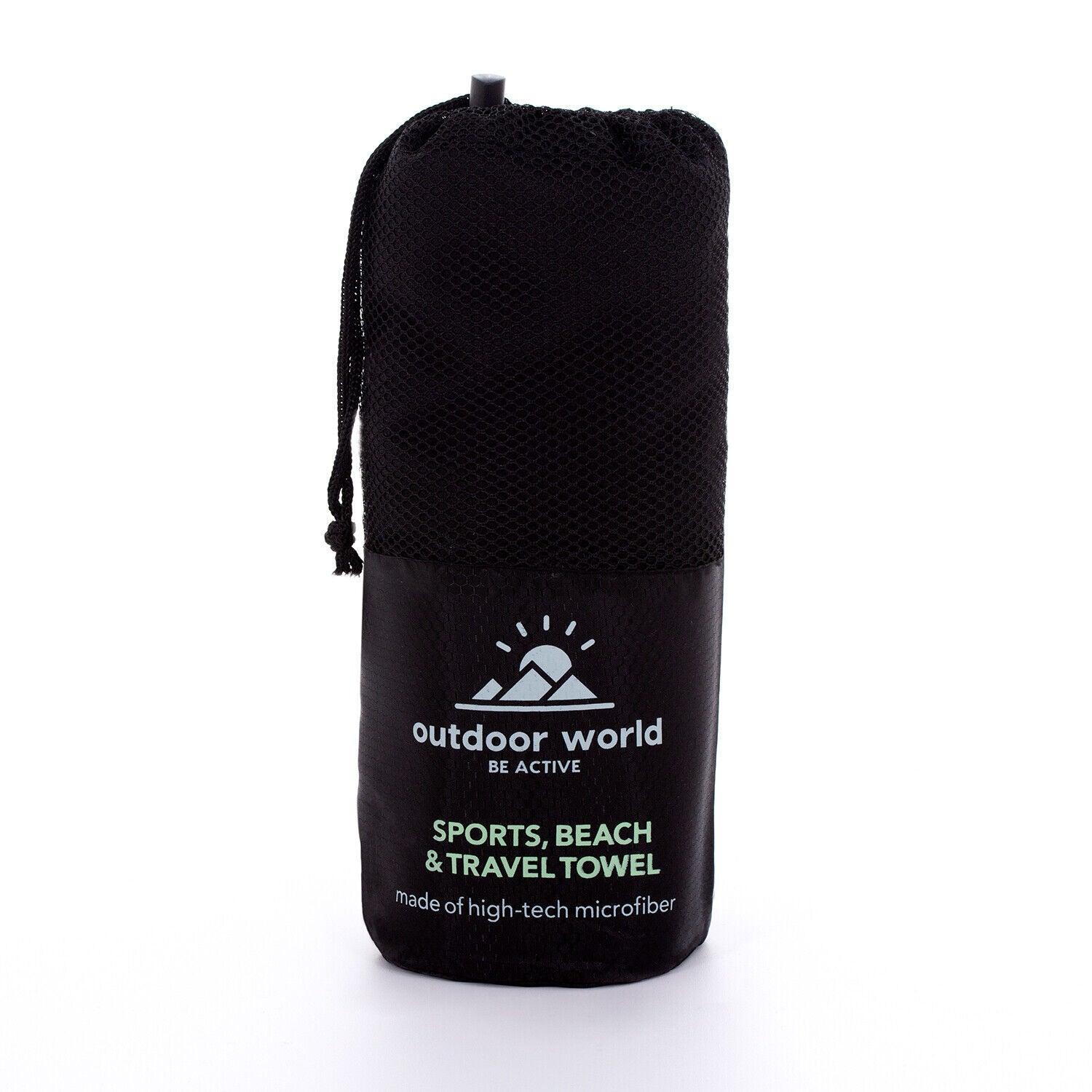 Eono Microfiber Towel - Perfect Fast Drying Towel for Sports Travel Swimming Beach & Camping Exercise & Fitness - Tophatter Daily Deals