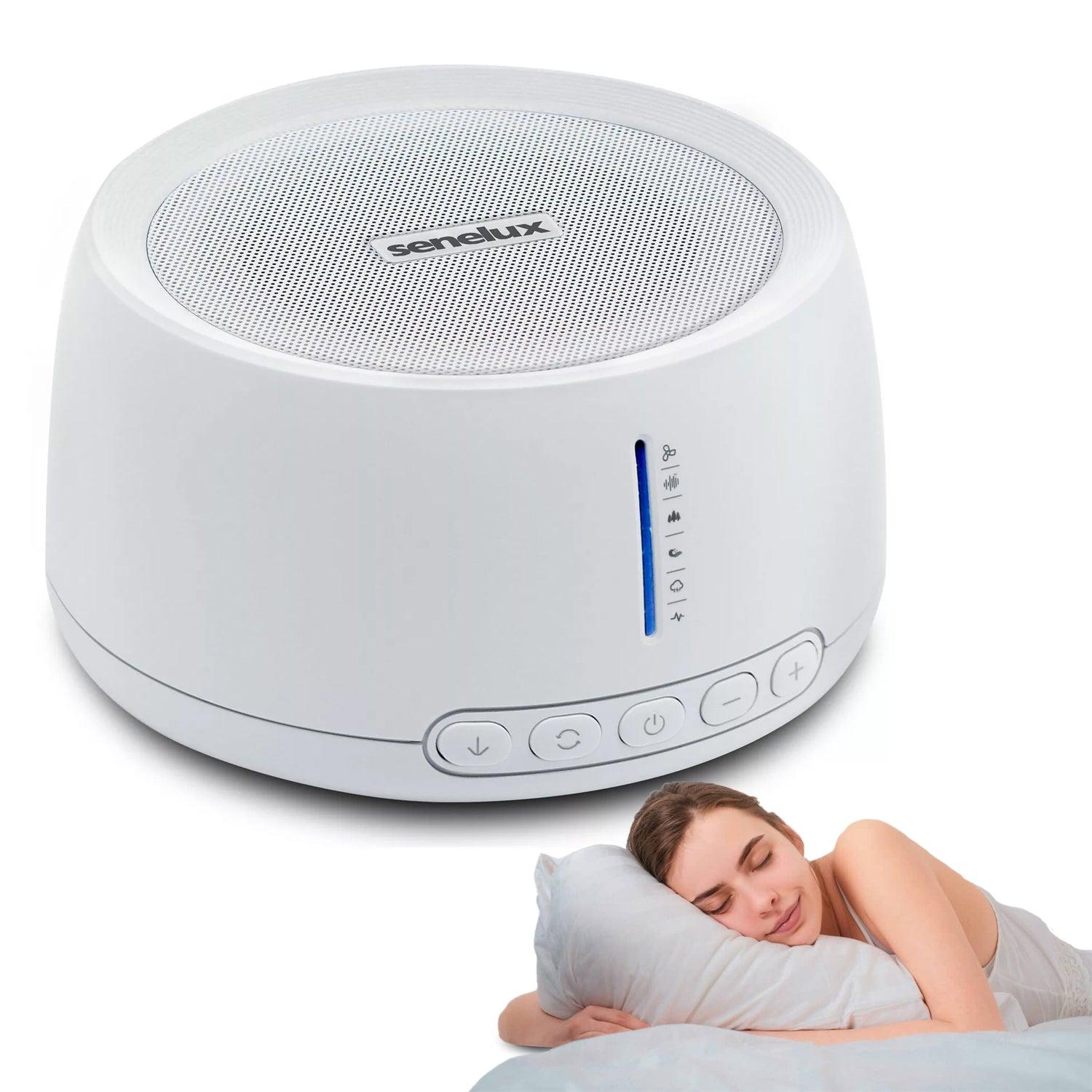 Best White Noise Sound Machines - Sound Sleep Aid Therapy Helper 30 Relaxing Sounds Baby Adult Personal Care - Tophatter Daily Deals