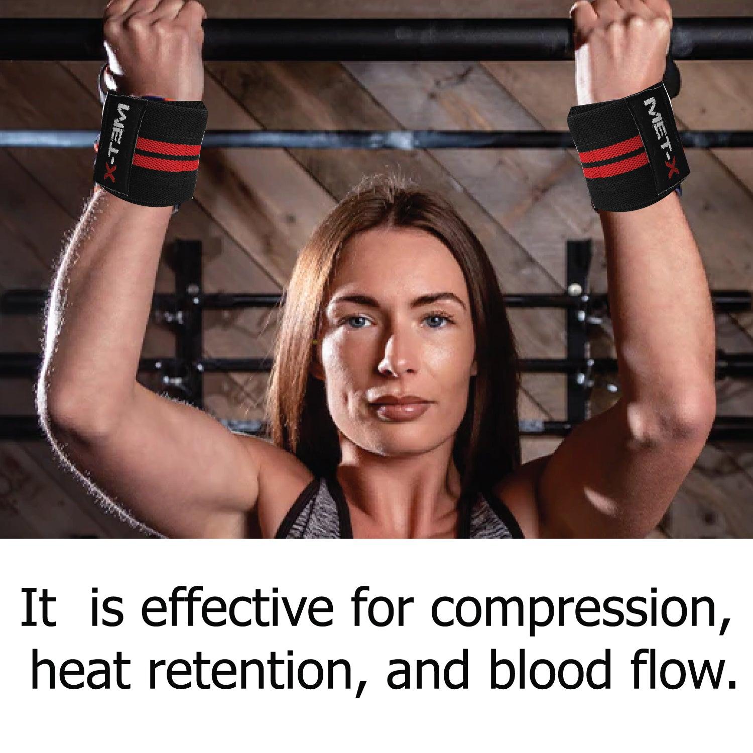 Wrist Straps for Weightlifting - Premium weight lifting wrist support wraps, Weight Lifting Wrist Wraps Bandage Hand Support Gym Straps Brace Cotton Fitness - Tophatter Daily Deals