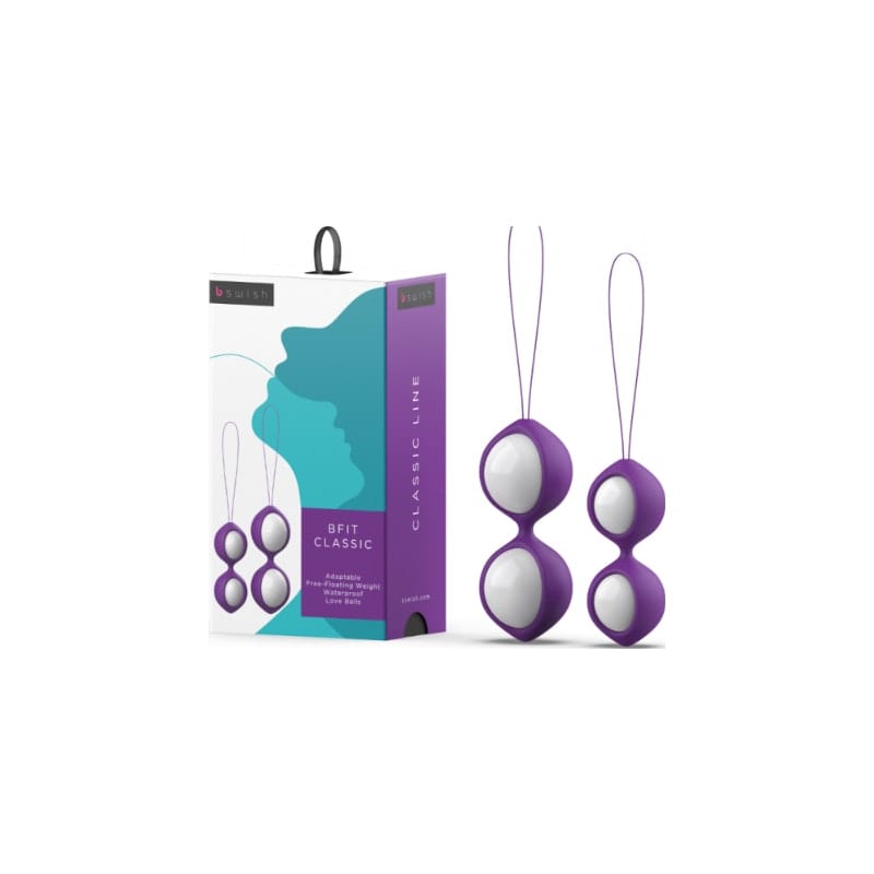 Bfit Classic Purple Love Balls Kegel Weights 28g to 38g > Sex Toys For Ladies > Kegel Exercise - Tophatter Daily Deals