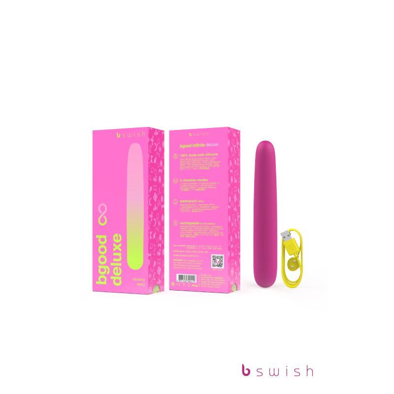 Bgood Infinite Deluxe Rose 7 Inch Silicone Vibrator > Vibrators > Standard Vibrators - Tophatter Daily Deals
