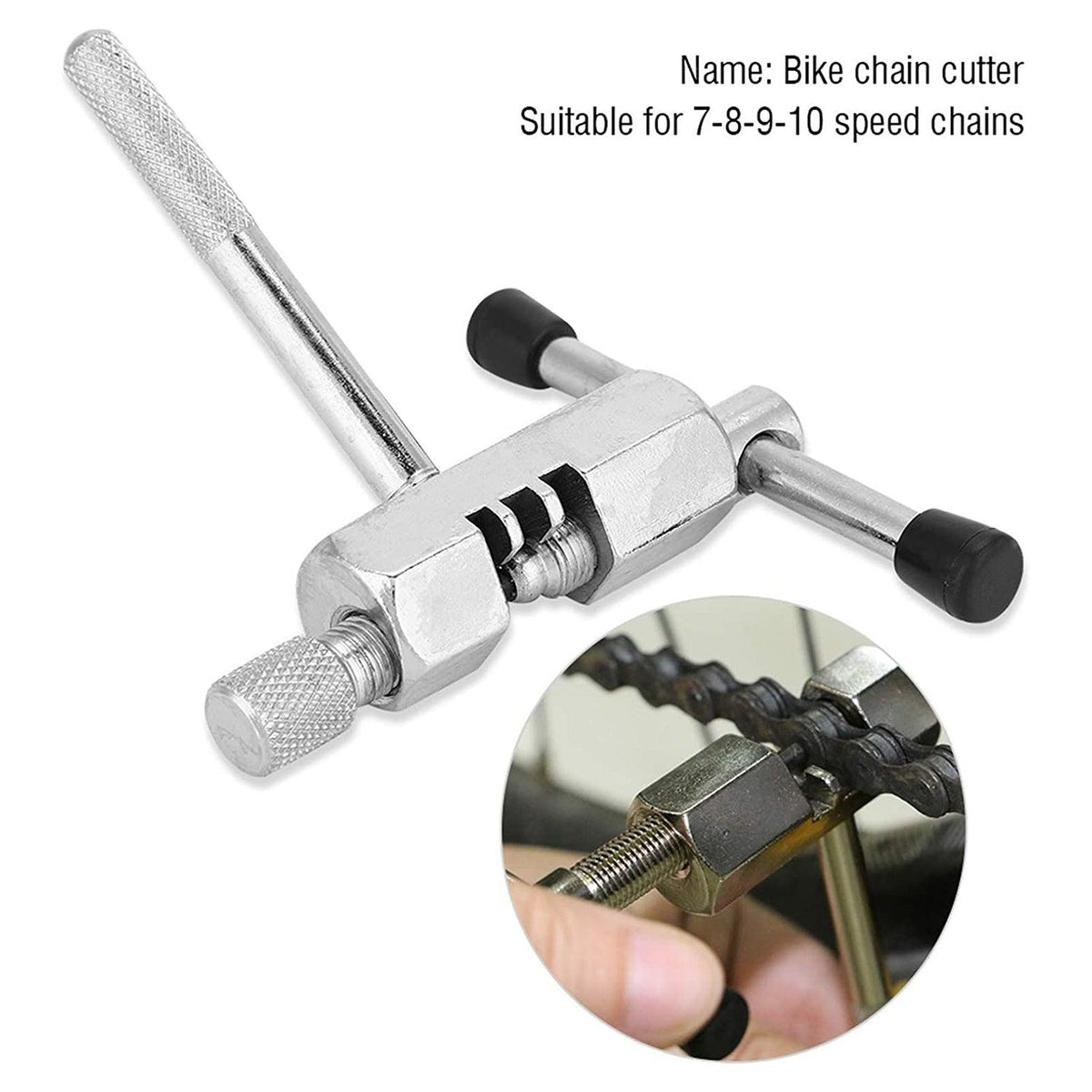 Chain Splitting Tool - Bicycle Chain Splitter - A Small Durable Bicycle Chain Splitter for Road Mountain Cycling Bike Chain Breaker Tool, Speed Chains Link Personal Care - Tophatter Daily Deals
