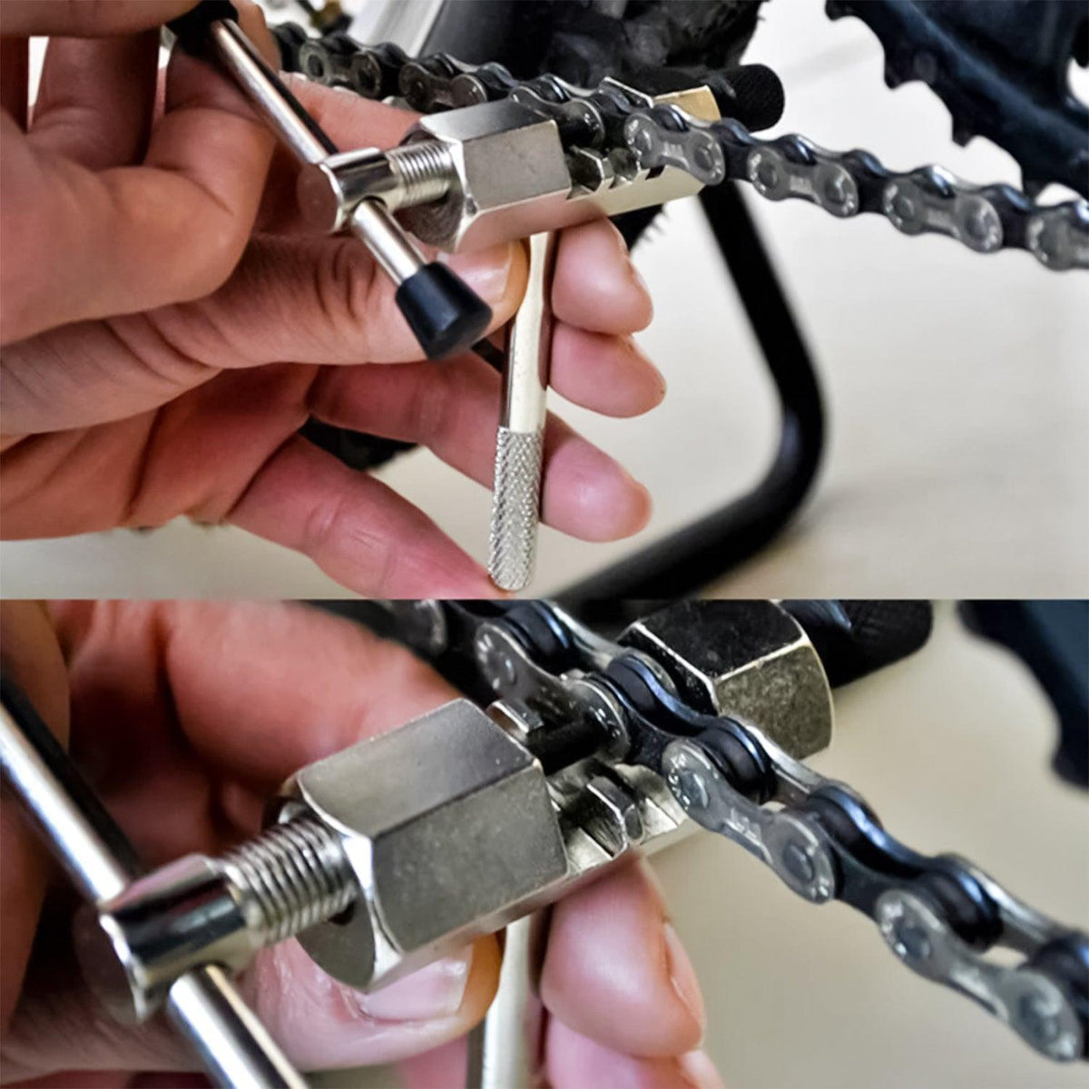 Chain Splitting Tool - Bicycle Chain Splitter - A Small Durable Bicycle Chain Splitter for Road Mountain Cycling Bike Chain Breaker Tool, Speed Chains Link Personal Care - Tophatter Daily Deals