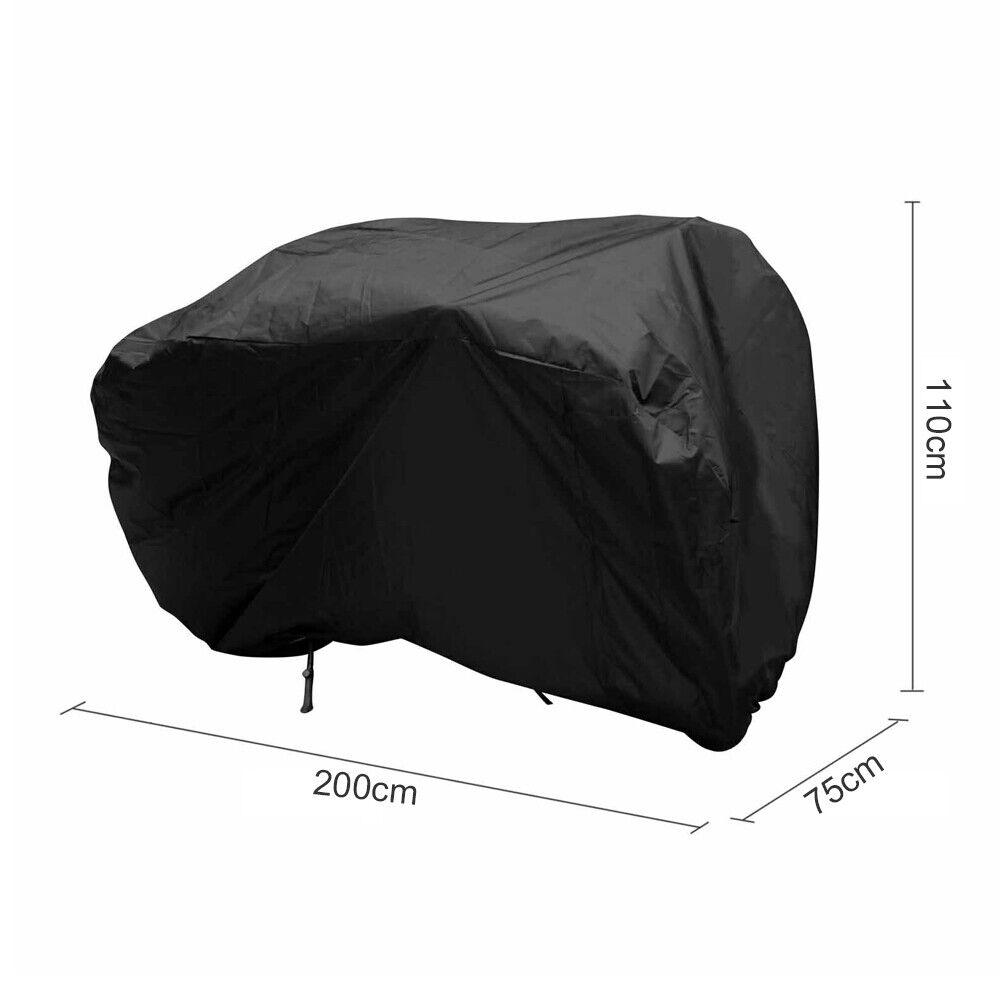 Waterproof Bicycle Covers - Waterproof Mountain Bike Bicycle Cover Heavy Duty Outdoor Protector for 2 Bikes Cycling - Tophatter Daily Deals