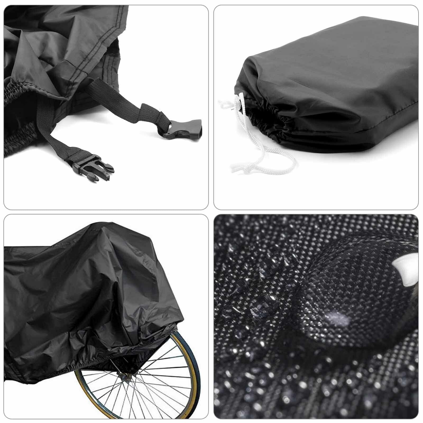 Waterproof Bicycle Covers - Waterproof Mountain Bike Bicycle Cover Heavy Duty Outdoor Protector for 2 Bikes Cycling - Tophatter Daily Deals