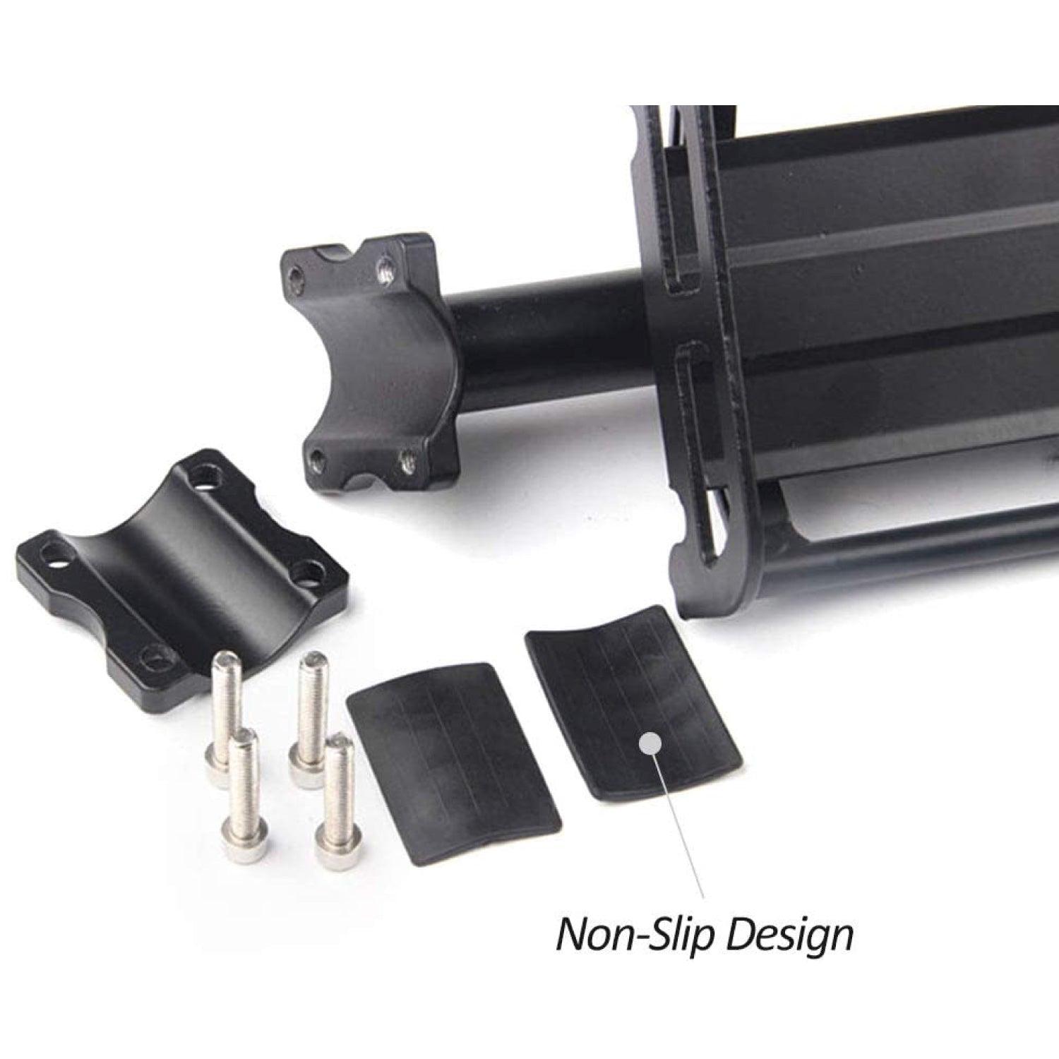 Mountain Bike Pannier Rack - Adjustable Bicycle Rack Bike Cargo Rack,bicycle Rear Seat Rack Cycling Luggage Carrier Bicycle Quick Release Alloy Rear Cycling - Tophatter Daily Deals