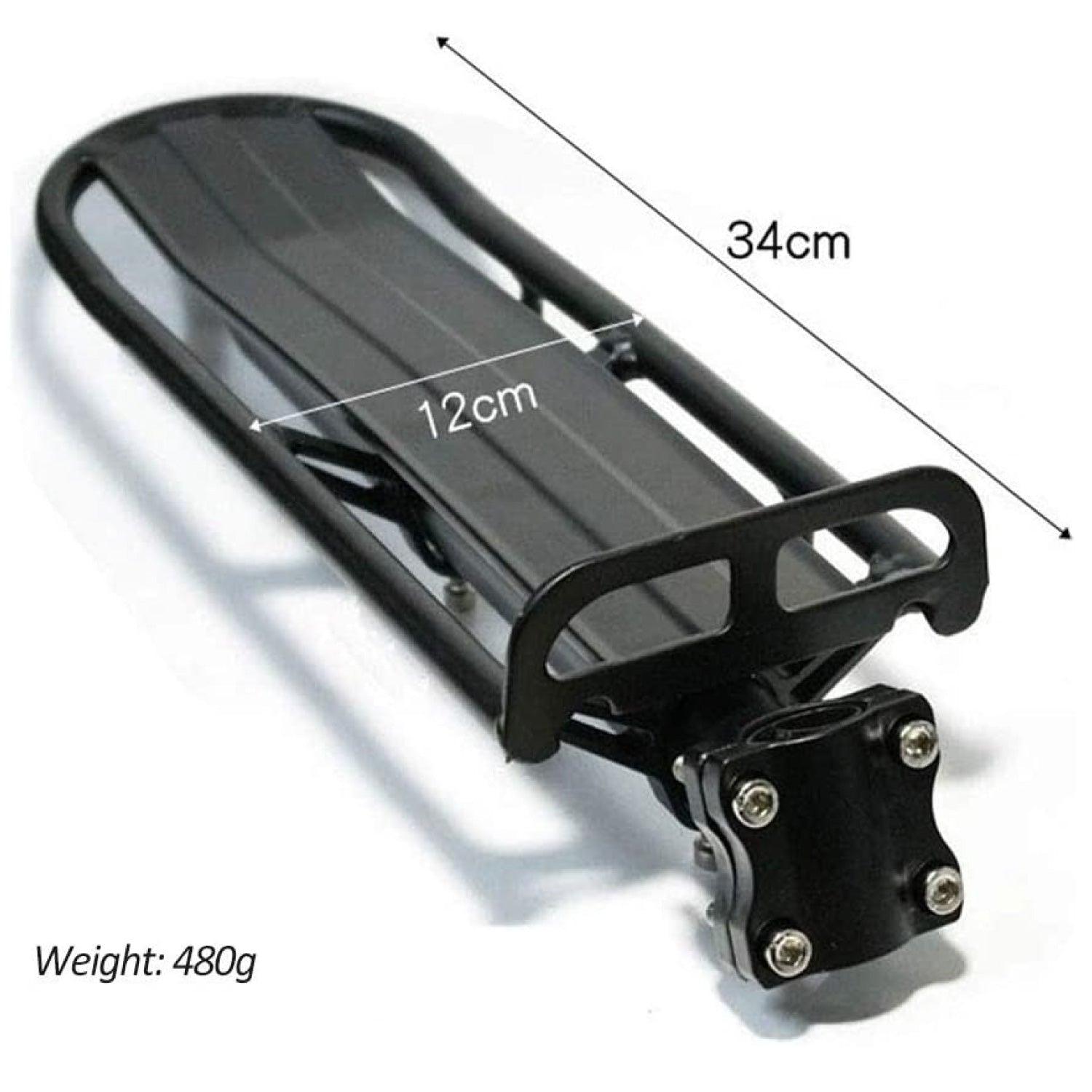 Mountain Bike Pannier Rack - Adjustable Bicycle Rack Bike Cargo Rack,bicycle Rear Seat Rack Cycling Luggage Carrier Bicycle Quick Release Alloy Rear Cycling - Tophatter Daily Deals