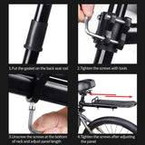 Mountain Bike Pannier Rack - Adjustable Bicycle Rack Bike Cargo Rack,bicycle Rear Seat Rack Cycling Luggage Carrier Bicycle Quick Release Alloy Rear Cycling - Tophatter Daily Deals