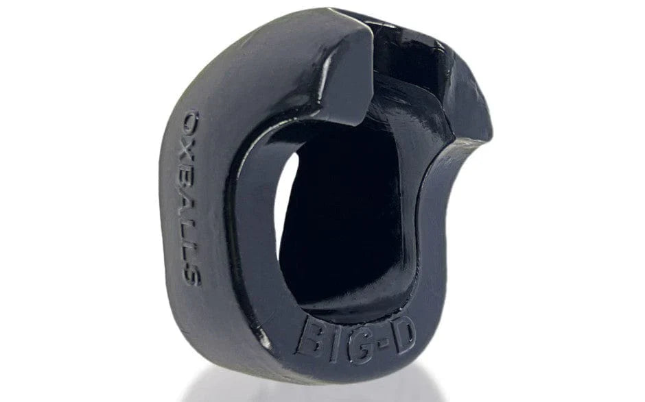 Big D Shaft Grip Cock Ring Black > Cock Ring > Single - Tophatter Daily Deals
