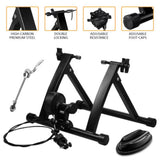 Indoor Bike Trainer Stand UK - Indoor Exercise Bike Trainer Stand Portable Magnetic 6 Level Resistance Training Exercise & Fitness - Tophatter Daily Deals