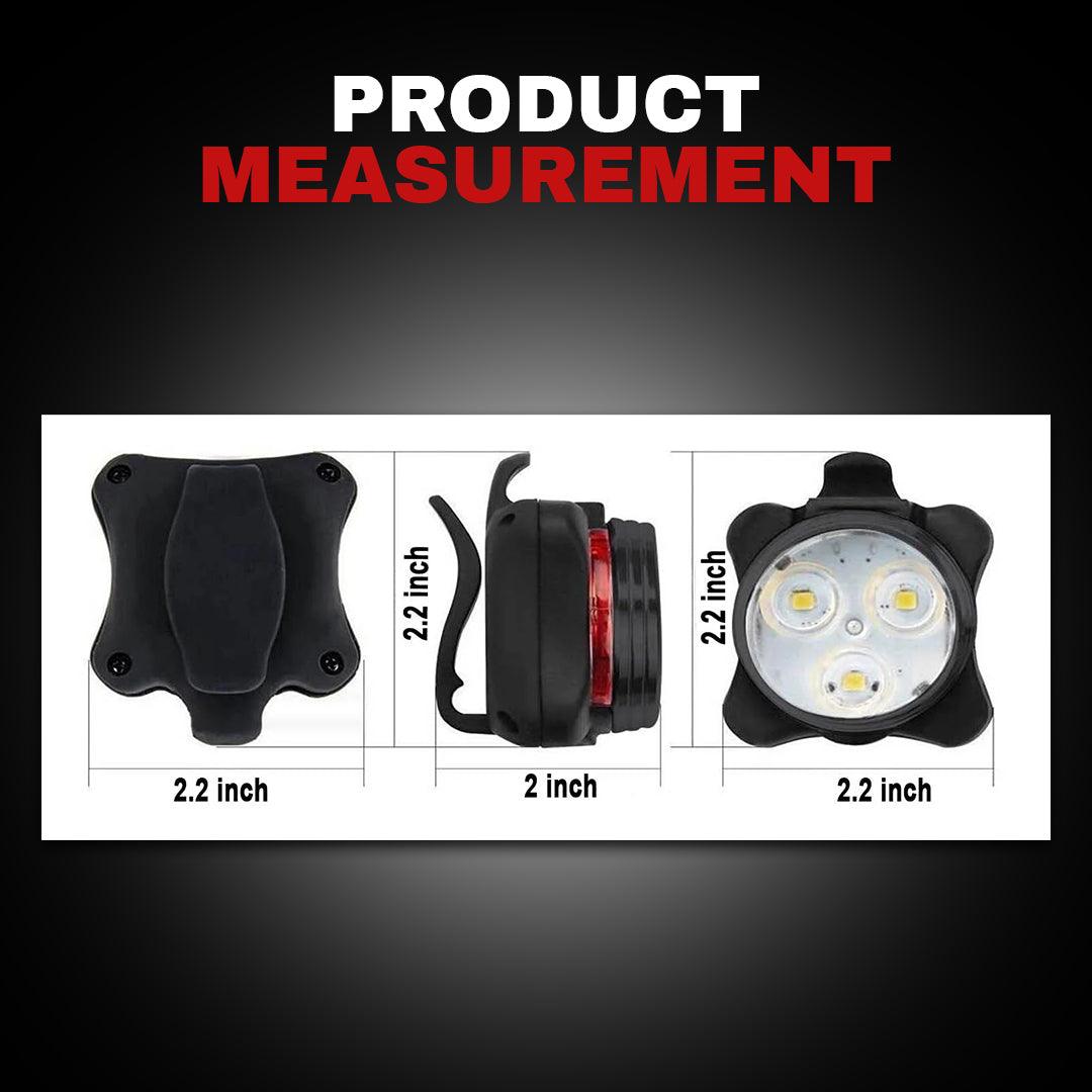 Best Lights for a Bicycle - Bike Light Set, Super Bright USB Rechargeable Bicycle Lights,Waterproof Mountain Cycling - Tophatter Daily Deals