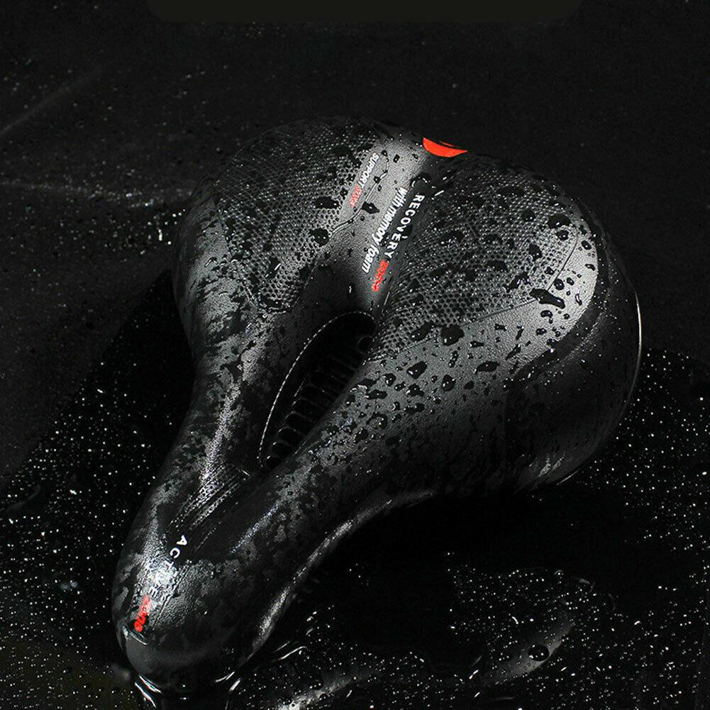 Best Cycle Saddles - Extra Wide Comfort Saddle Bicycle Seat Pad Soft Padded Mountain Bike Gel Saddle Sports & Outdoor - Tophatter Daily Deals