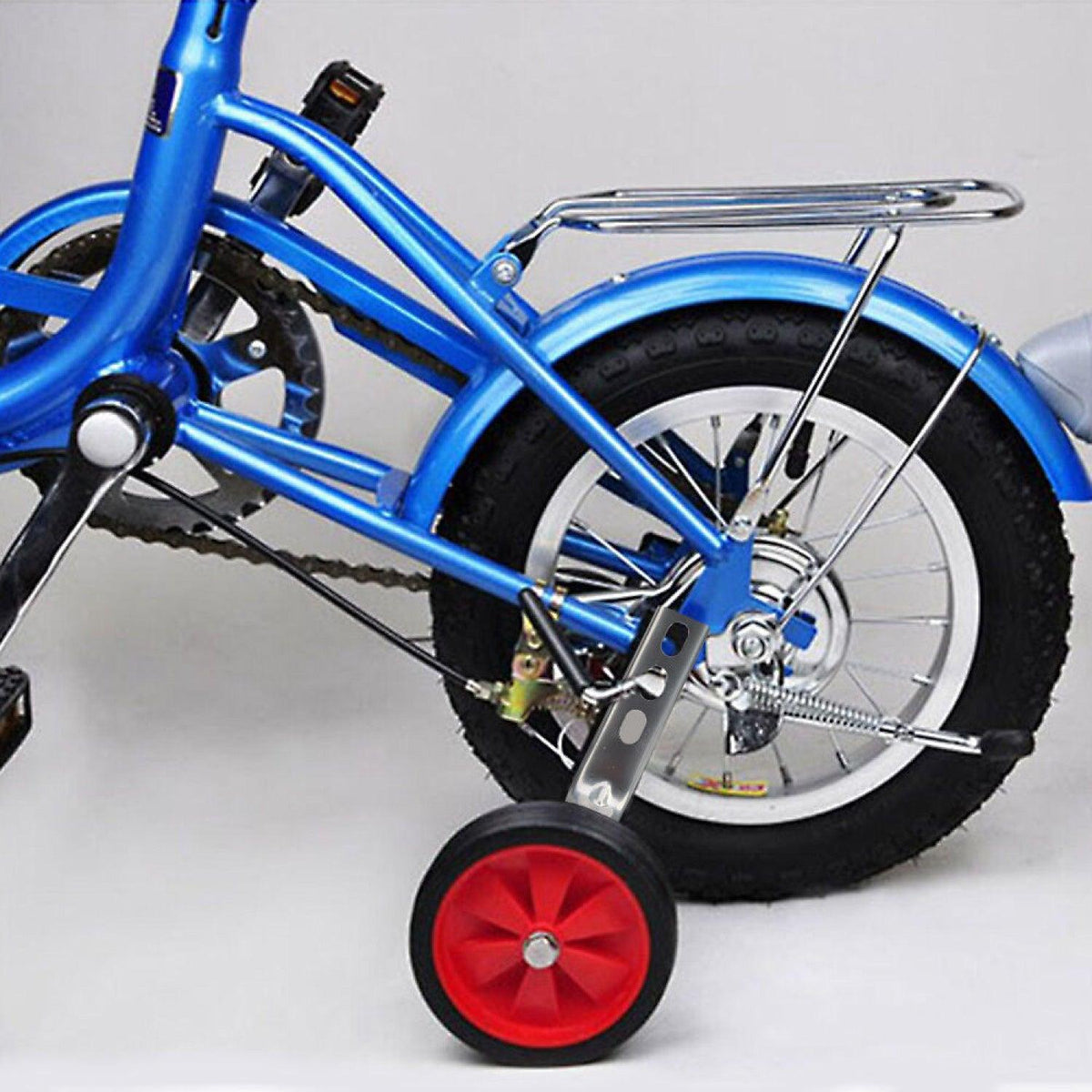 Kids Bike Training Wheels - Child Kids Bicycle Bike Cycle Universal Training Wheels Stabilisers 12-20" Inch Cycling - Tophatter Daily Deals