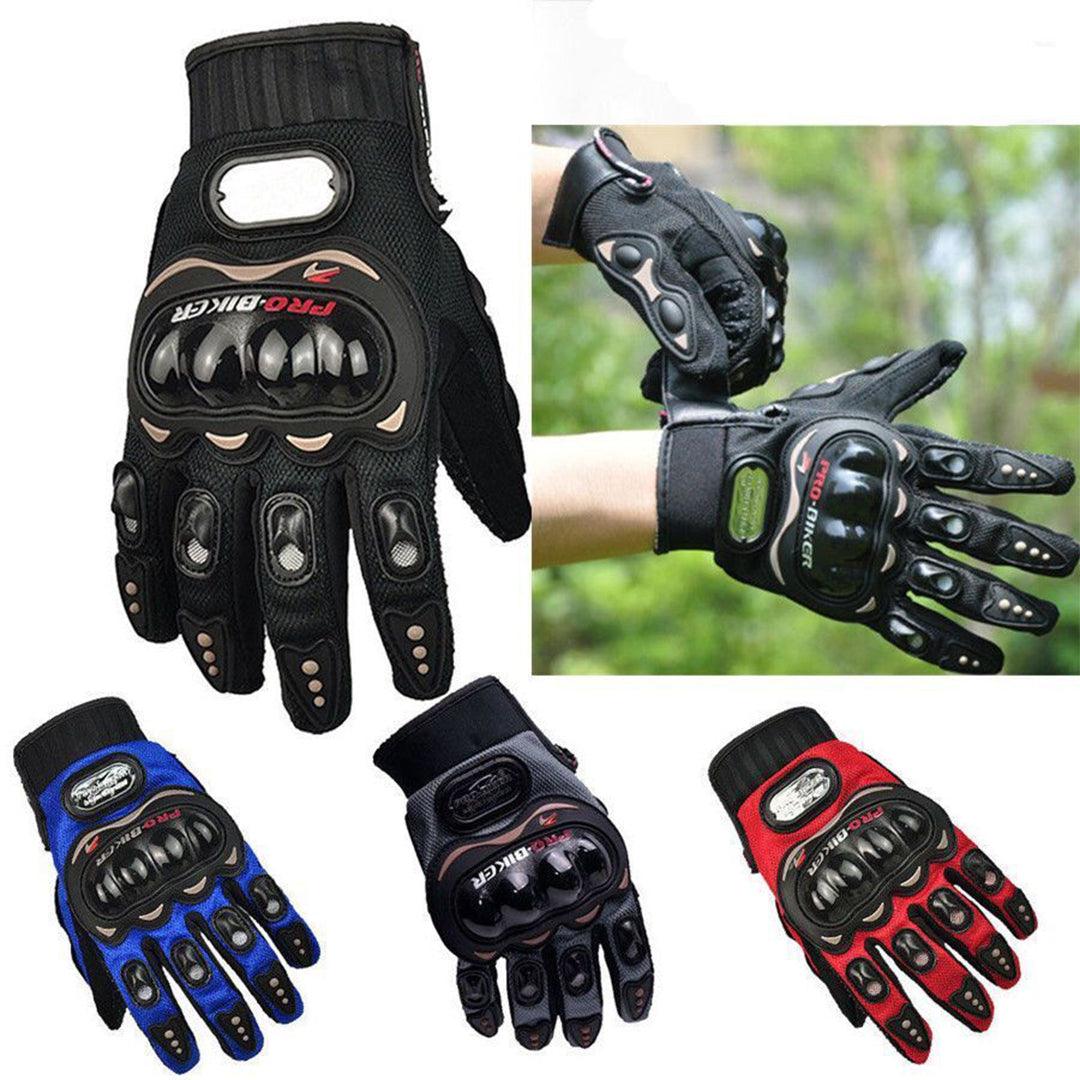 Pro Biker Gloves - Bike Riding Safety Gloves Cycling - Tophatter Daily Deals