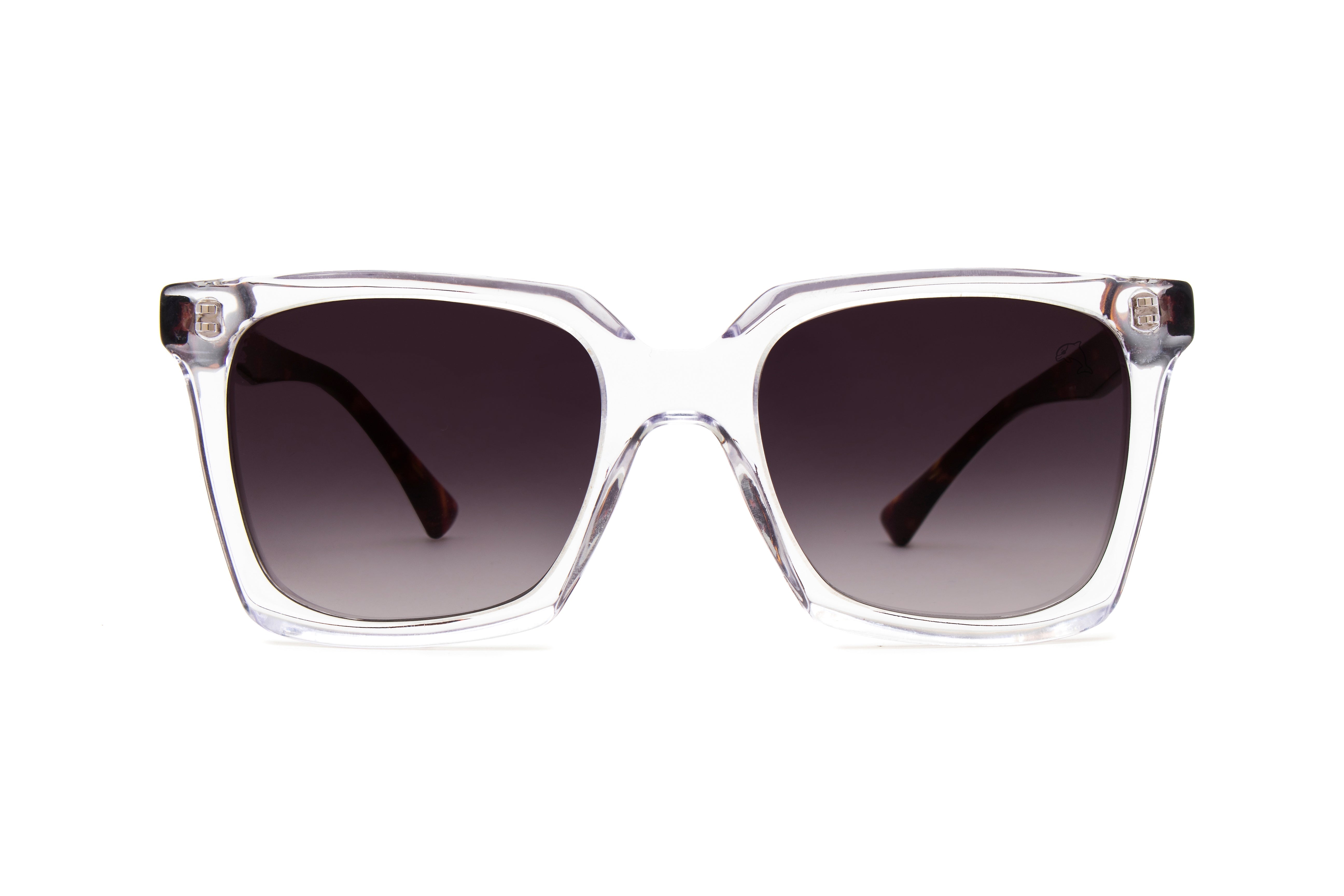 Biscayners Bill Bags Crystal Grey Sunglasses Sunglasses - Tophatter Daily Deals