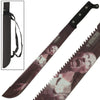 Biohazard Zombie Survival Gear Bush Machete - Tophatter Daily Deals