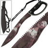 Biohazard Zombie Survival Gear Gurkha Kukri Machete - Tophatter Daily Deals