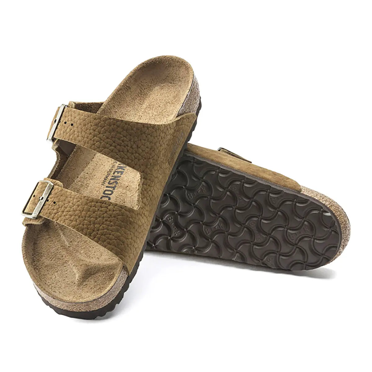 Birkenstock Arizona Nubuck Leather Sandals Footwear - Tophatter Daily Deals