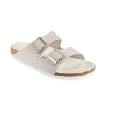 Birkenstock Arizona Nubuck Leather Sandals Marshmallow Medium Narrow Footwear - Tophatter Daily Deals