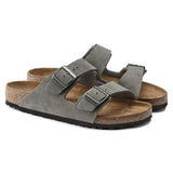 Birkenstock Arizona Nubuck Leather Sandals Footwear - Tophatter Daily Deals