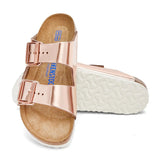 Birkenstock Arizona Soft Footbed Leather Sandals Footwear - Tophatter Daily Deals