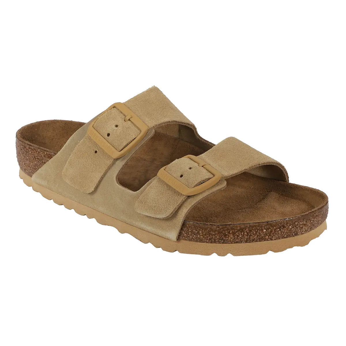 Birkenstock Arizona Soft Footbed Suede Sandals Sand Footwear - Tophatter Daily Deals