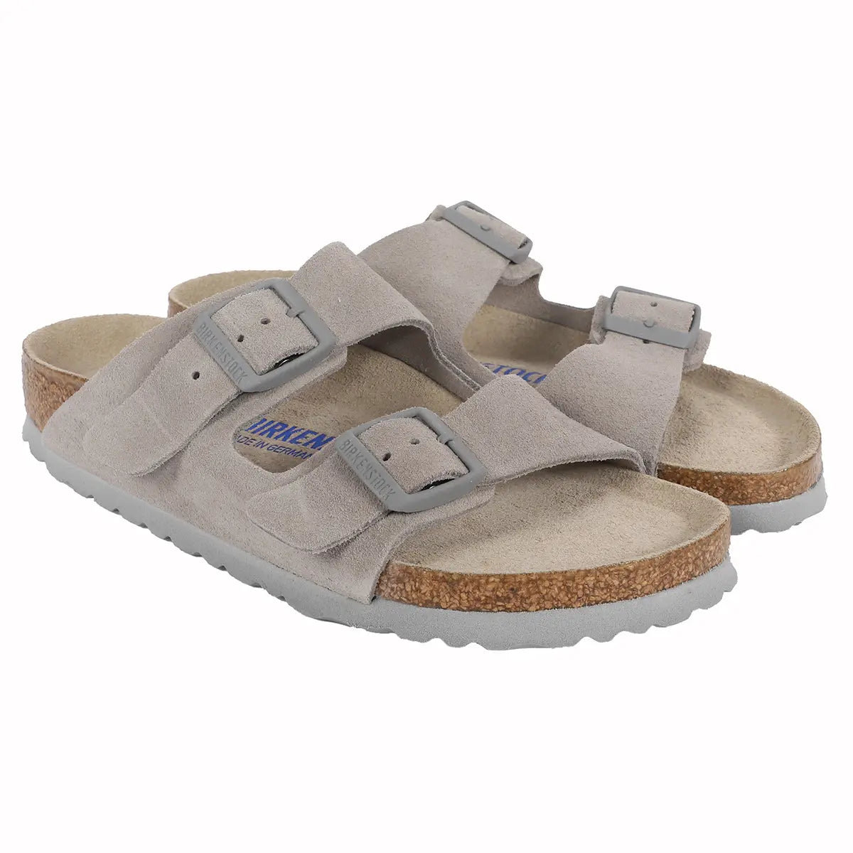 Birkenstock Arizona Soft Footbed Suede Sandals Footwear - Tophatter Daily Deals