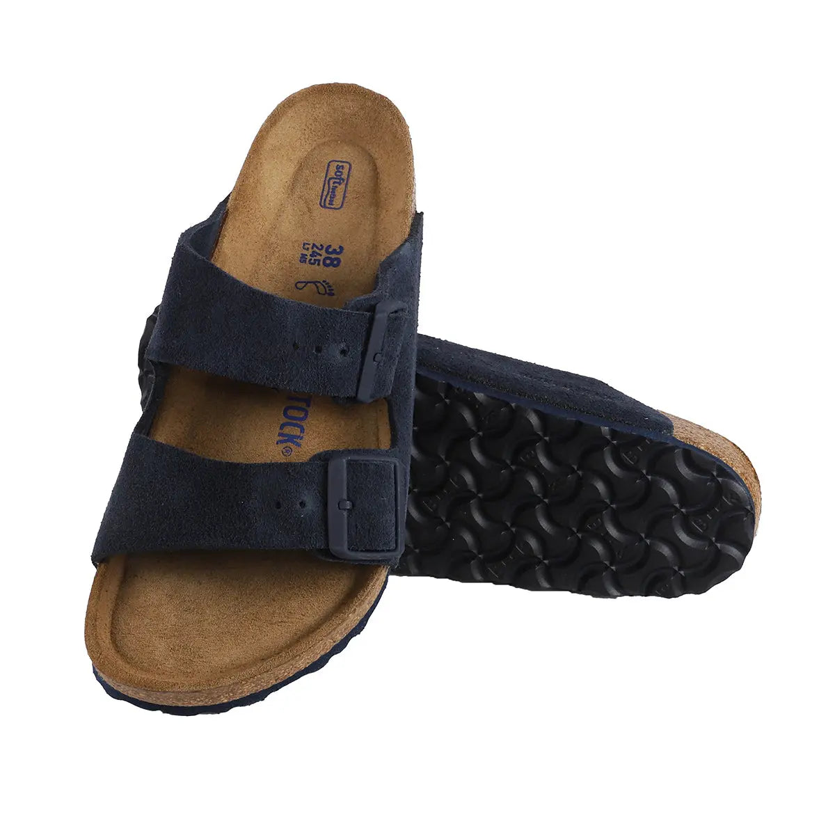 Birkenstock Arizona Soft Footbed Suede Sandals Footwear - Tophatter Daily Deals