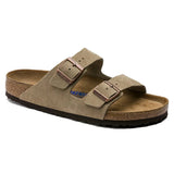 Birkenstock Arizona Soft Footbed Suede Sandals Taupe Footwear - Tophatter Daily Deals