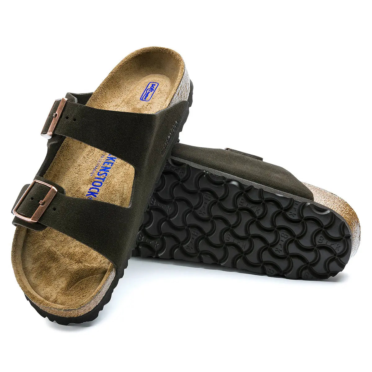 Birkenstock Arizona Soft Footbed Suede Sandals Footwear - Tophatter Daily Deals