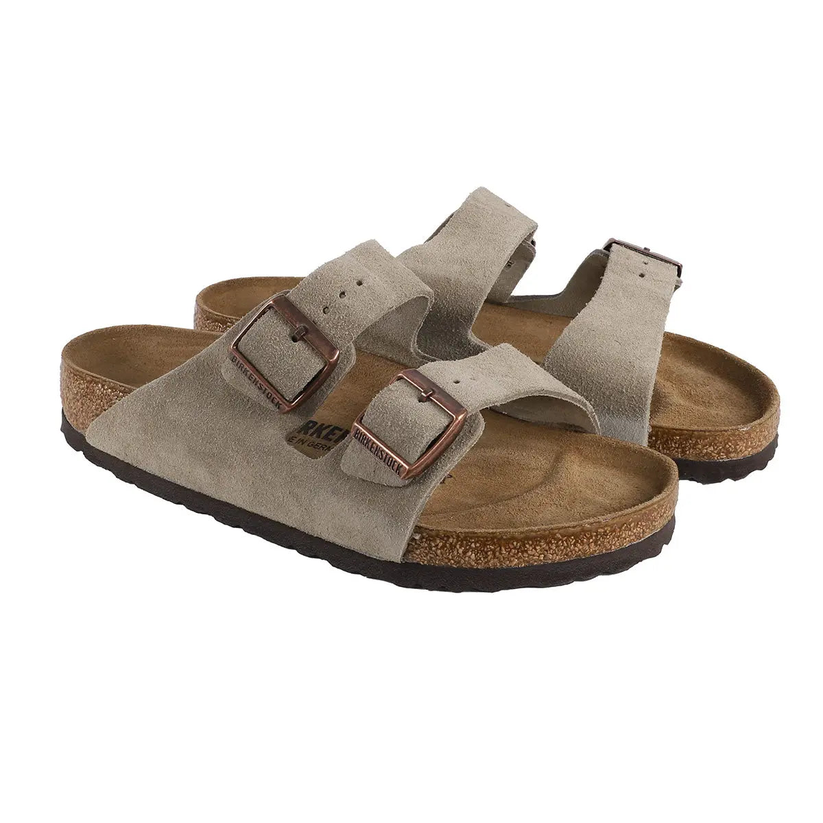 Birkenstock Arizona Suede Leather Sandals Footwear - Tophatter Daily Deals