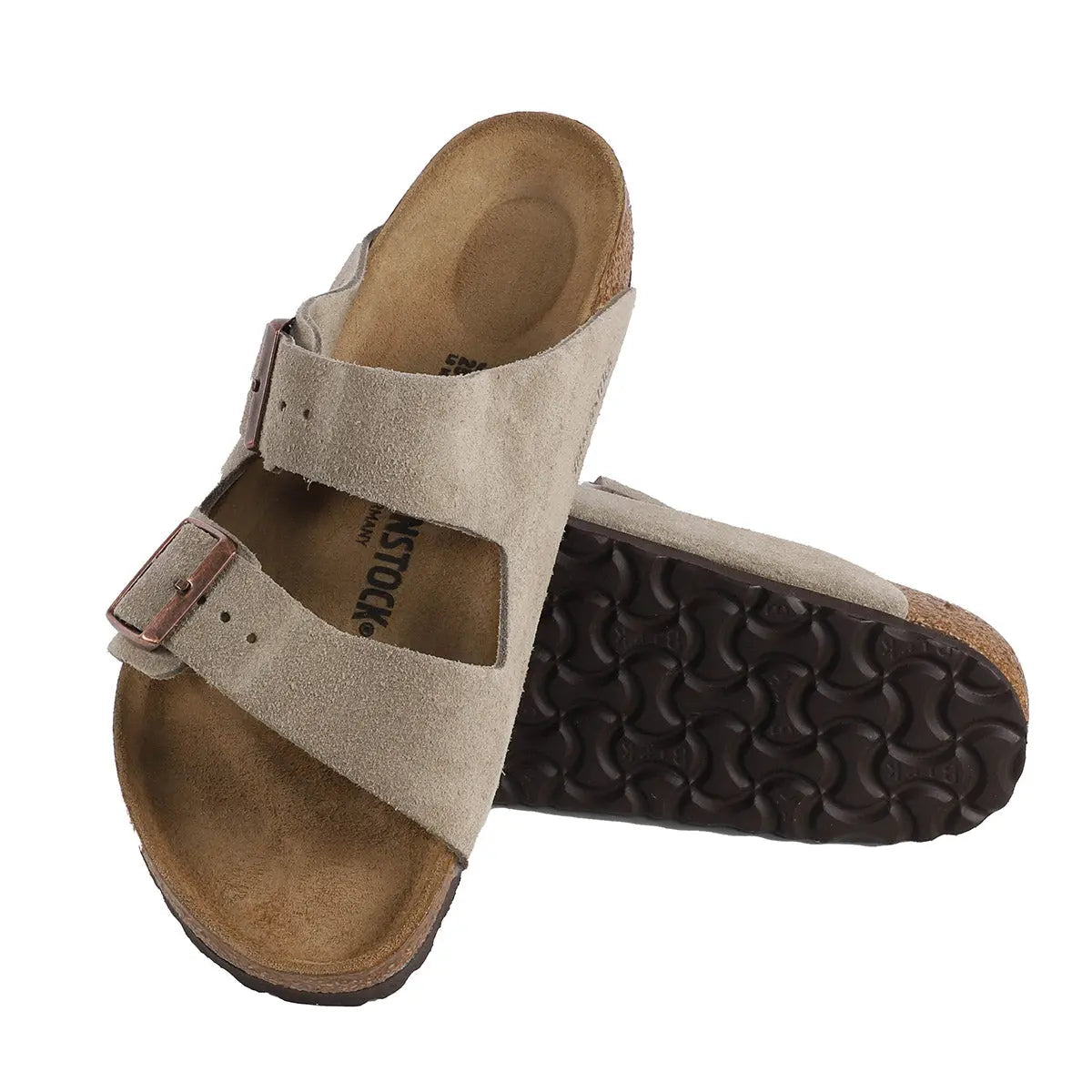 Birkenstock Arizona Suede Leather Sandals Footwear - Tophatter Daily Deals