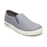 Birkenstock Women's Oswego Leather Shoes Grey Footwear - Tophatter Daily Deals