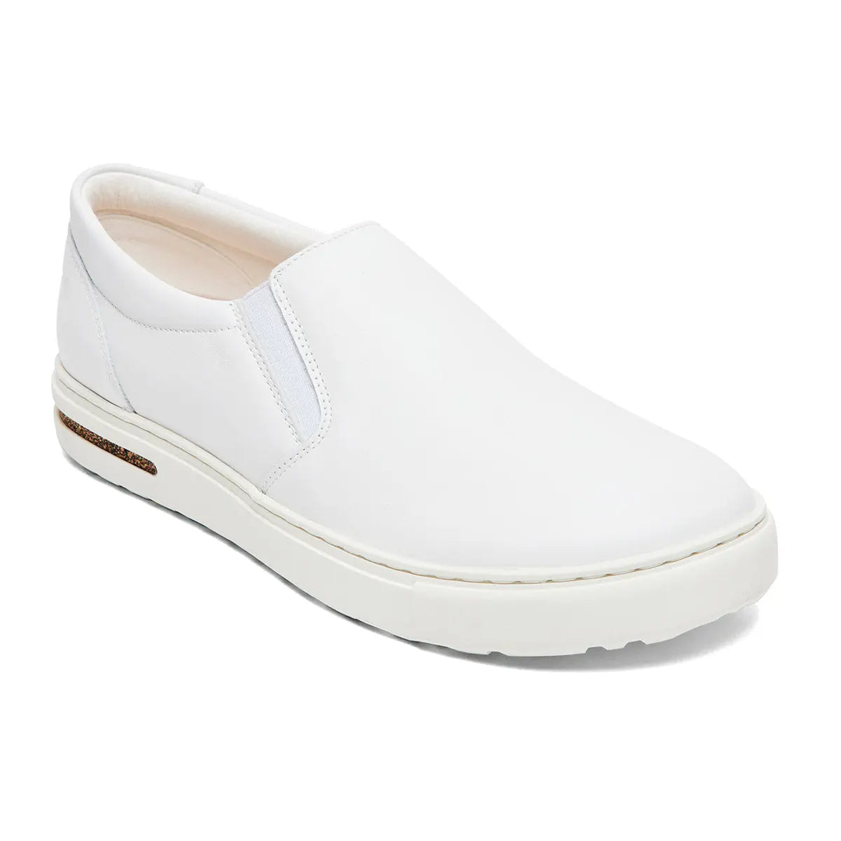 Birkenstock Oswego Leather Shoe White 40 Medium Narrow Footwear - Tophatter Daily Deals