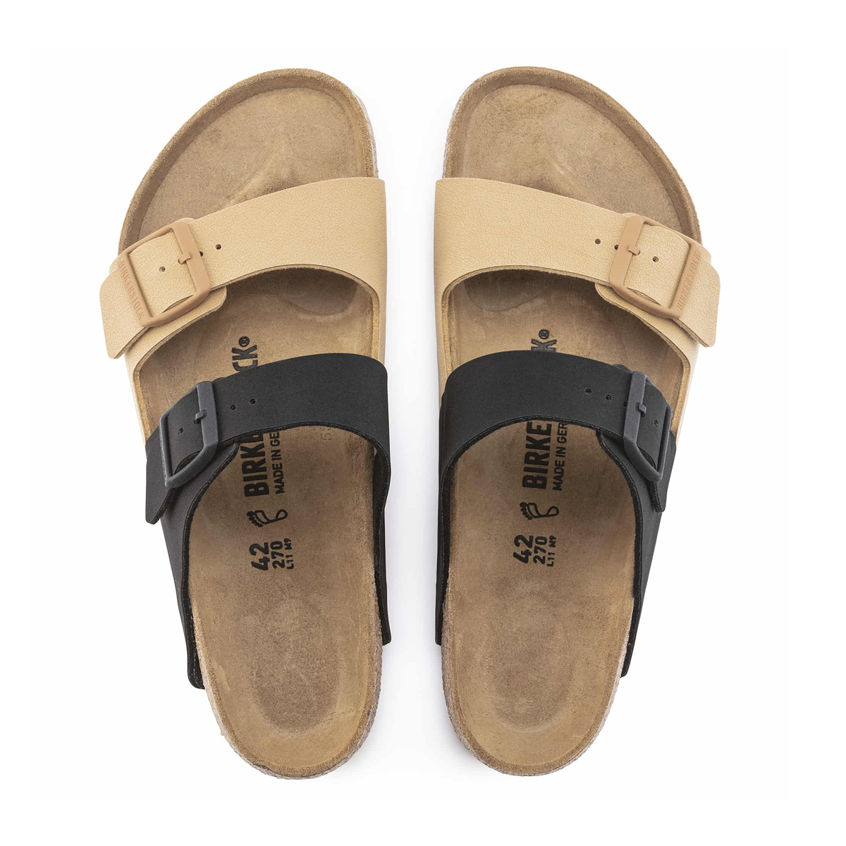 Birkenstock Split Birko-Flor Arizona Sandals Footwear - Tophatter Daily Deals